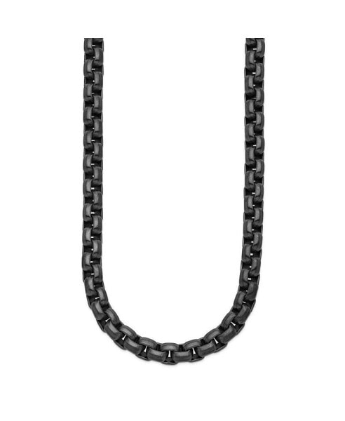 Chisel stainless Steel Metal IP-plated Box Chain Necklace