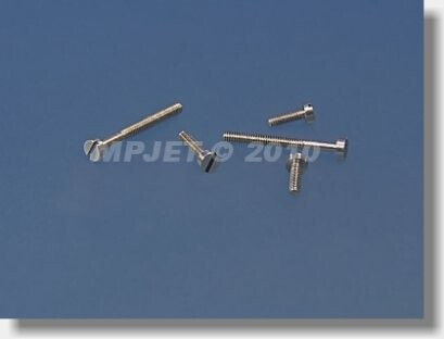 Steel screw M1x8 - 10pcs