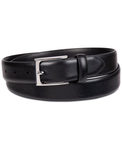 Men's Feathered-Edge Dress Belt, Created for Macy's