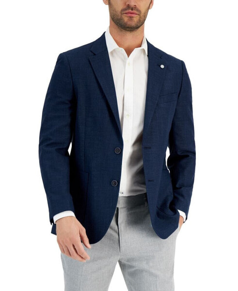 Men's Modern-Fit Active Stretch Woven Solid Sport Coat