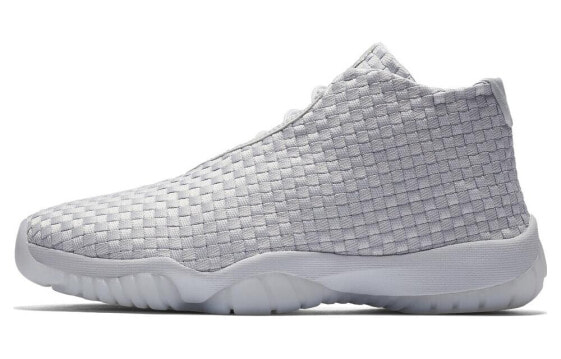 Jordan Future 未来 Pure Platinum 耐磨透气 中帮 复古篮球鞋 银色 / Кроссовки Jordan Future Pure 656503-013