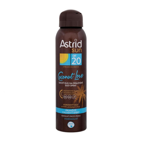 Astrid Sun Coconut Love Dry Easy Oil Spray SPF20 150 ml sonnenschutz wasserfest unisex