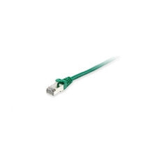 Equip Cat.6A S/FTP Patch Cable - 7.5m - Green - 7.5 m - Cat6a - S/FTP (S-STP) - RJ-45 - RJ-45