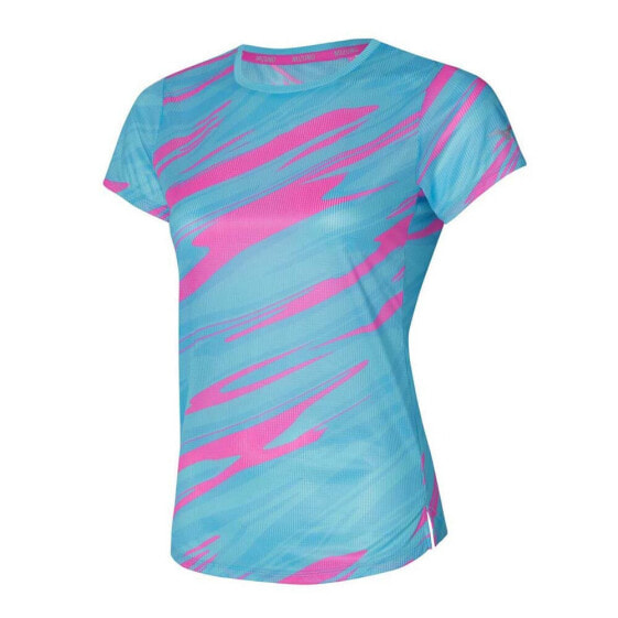 MIZUNO Dry Aeroflow Graphic short sleeve T-shirt