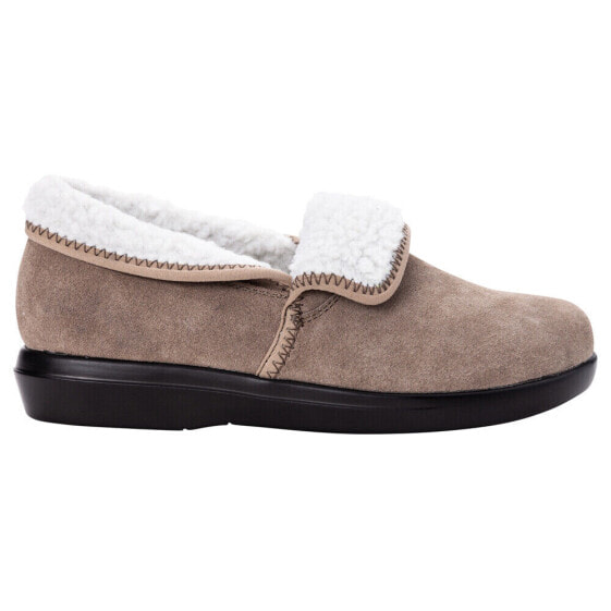 Propet Colbie Slip On Womens Brown Casual Slippers WXX004SSTN