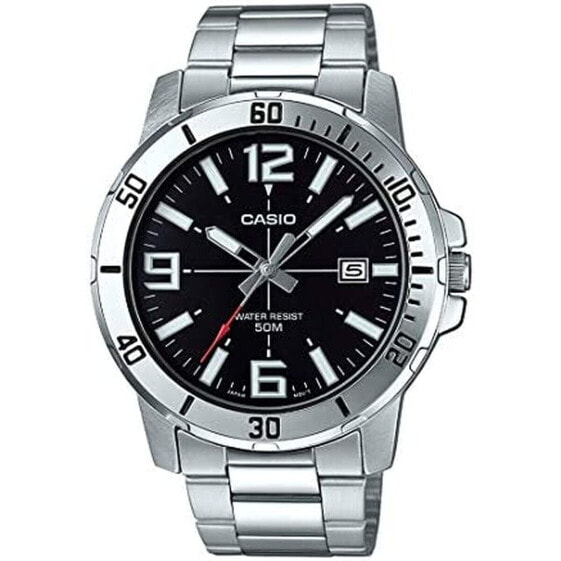 Мужские часы Casio COLLECTION Чёрный Серебристый (Ø 45 mm)