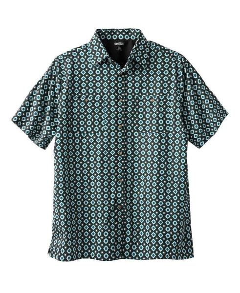 Big & Tall Easy Care Woven Sport Shirt