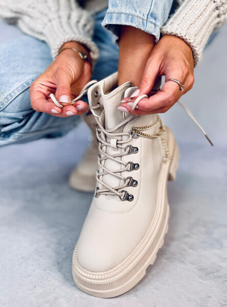 Ботинки Hudson Beige Trappers