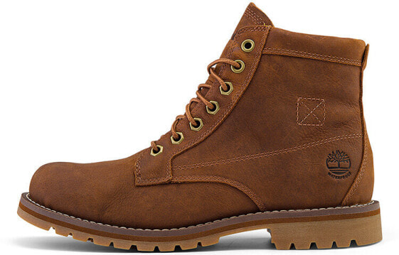 Ботинки мужские Timberland 6 Inch A44MY ржаво-коричневые