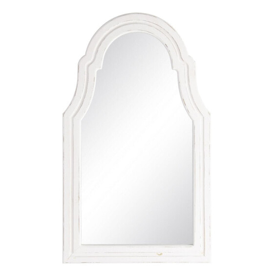 Настенное зеркало 63 x 3 x 110 cm Белый древесина ели