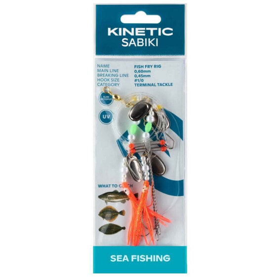 KINETIC Sabiki Fish Fry Feather Rig