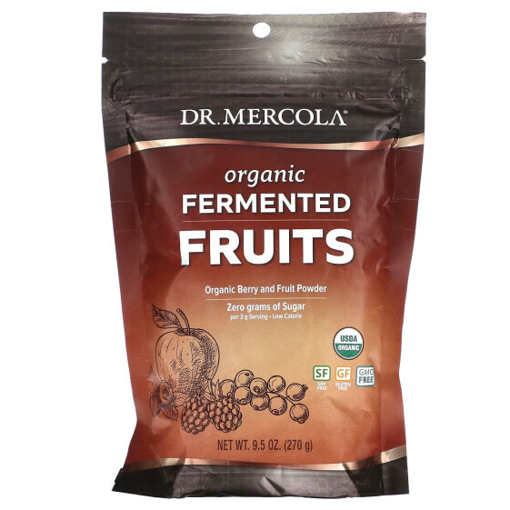 Dr. Mercola, Органические ферментированные фрукты, 270 г (9,5 унции)