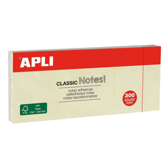 APLI 40x50 mm Self-Adhesive Notes