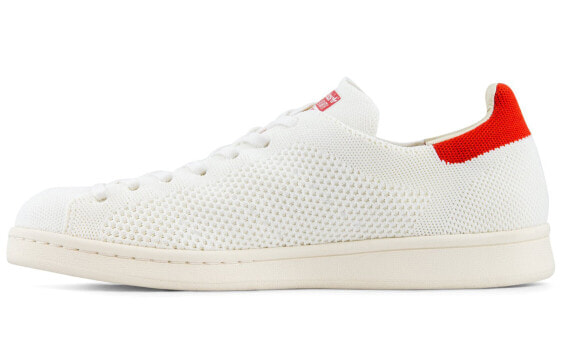 Кроссовки Adidas Stan Smith Primeknit White Red S75147