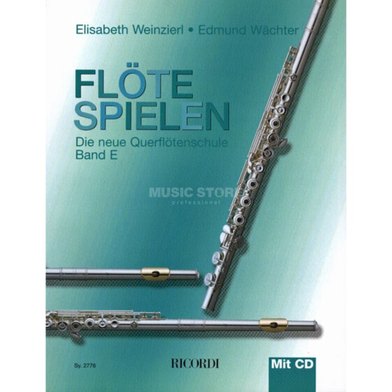 Ricordi Flöte spielen E Weinzierl/Wächter, Schule/CD