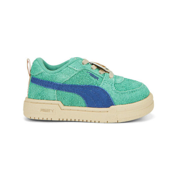 Кроссовки для малышей Puma Tiny Cottons X CA Pro Lace Up зеленые 386