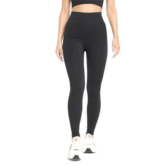 Puma Infuse Evoknit Athletic Leggings Womens Black Athletic Casual 53342001