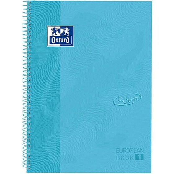 ноутбук Oxford European Book Пастельно-голубой A4 5 Предметы