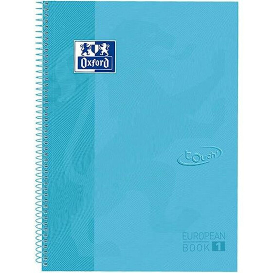 Notebook Oxford European Book Pastel Blue A4 5 Pieces