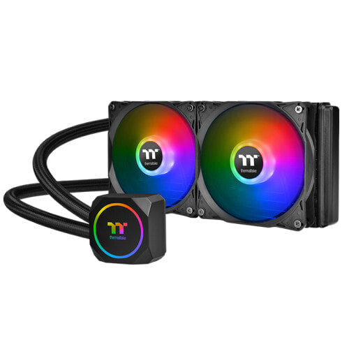 Thermaltake CL-W286-PL12SW-A - All-in-one liquid cooler - 59.28 cfm - Black