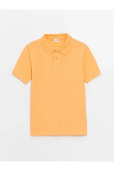 LCW Kids Polo Yaka Basic Kısa Kollu Erkek Çocuk Tişört