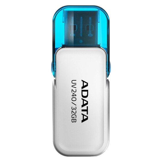 ADATA UV240 - 32 GB - USB Type-A - 2.0 - Cap - 7 г - Белый