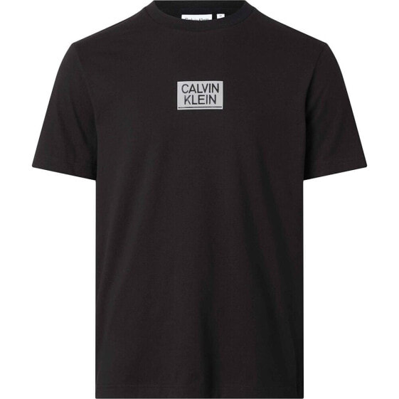 CALVIN KLEIN Gloss Stencil Logo short sleeve T-shirt