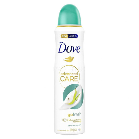 Dove Advanced Care Go Fresh Pear & Aloe Vera 150 ml antiperspirant Deospray für Frauen