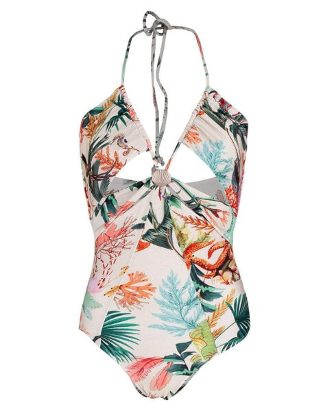 patbo 301856 OASIS CUTOUT ONE PIECE SWIMSUIT Size XS/PP