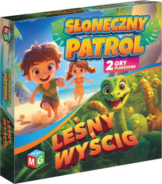 Multigra 2 gry Słoneczny patrol / Leśny wyścig 05280