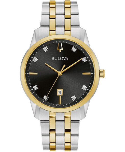 Часы Bulova Sutton Diamond Two-Tone Watch