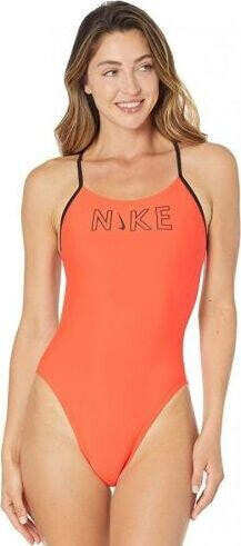 Nike Kostium kąpielowy Cutout One Piece NESSB131 001 NESSB131 001-S czarny 38