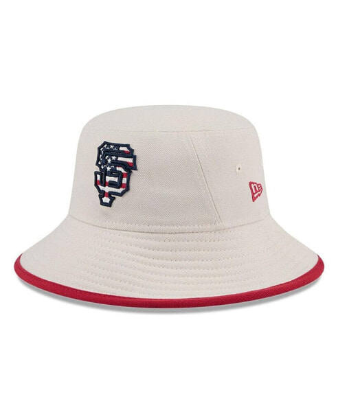 Men's Khaki San Francisco Giants 2024 Fourth of July Bucket Hat