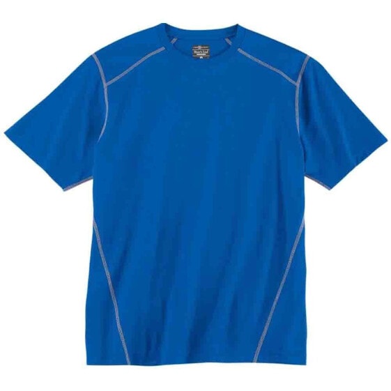 River's End Crew Neck Short Sleeve Athletic T-Shirt Mens Blue Casual Tops 1110-R