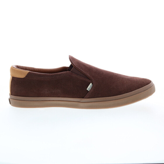 Gola Seeker Slip Suede CMA812 Mens Brown Suede Lifestyle Sneakers Shoes 13