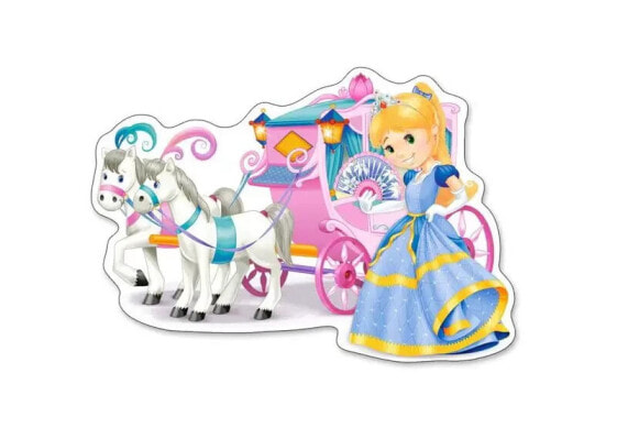 Пазл детский Castorland Принцесса в карете MaxiPuzzle 12 элементов