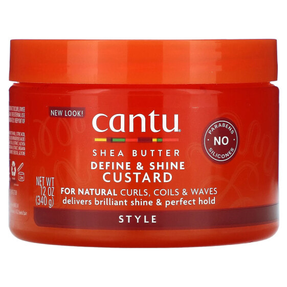 Гель для укладки CANTU Shea Butter для огранки и блеска, 340 г