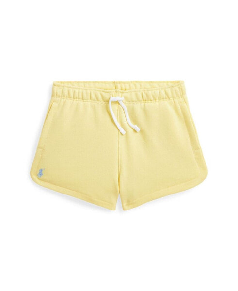 Toddler and Little Girls Terry Drawstring Shorts