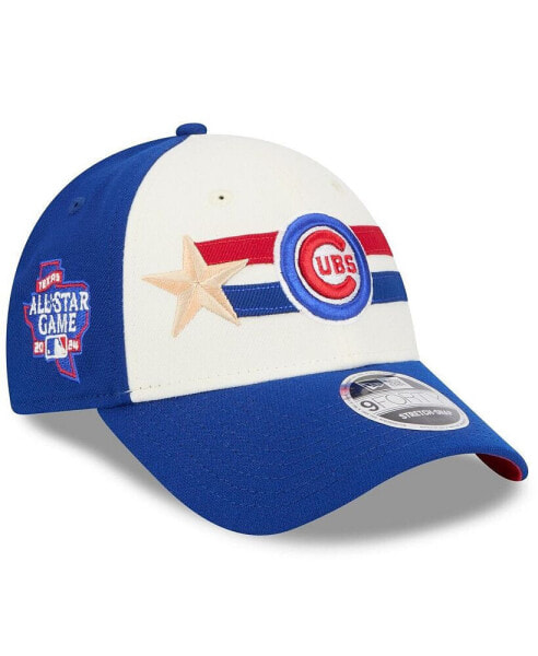 Men's Cream/Royal Chicago Cubs 2024 MLB All-Star Game 9FORTY Adjustable Hat