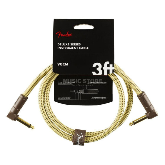 Fender Deluxe Series Instrument Cable 900mm (Tweed)