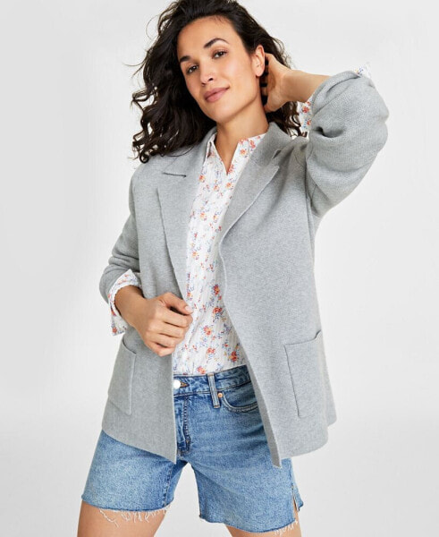 Women's Sweater Blazer, Created for Macy's