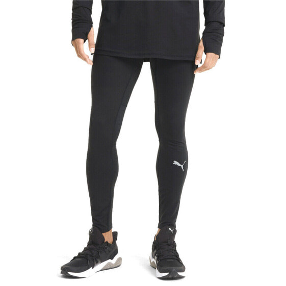 Puma Favorite Long Running Leggings Mens Black Athletic Casual 52021801