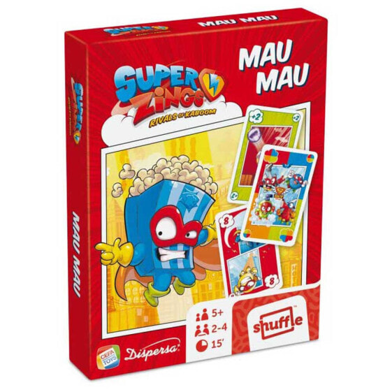 CEFA TOYS Superzings Mau Mau Board Game