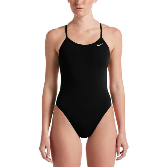 NIKE SWIM HydraStrong Solids Cut Out Swimsuit