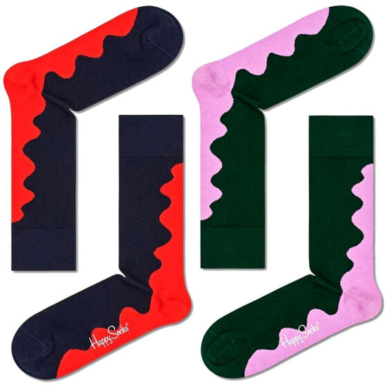 Носки высокие Happy Socks PK5704-H - 2 пары