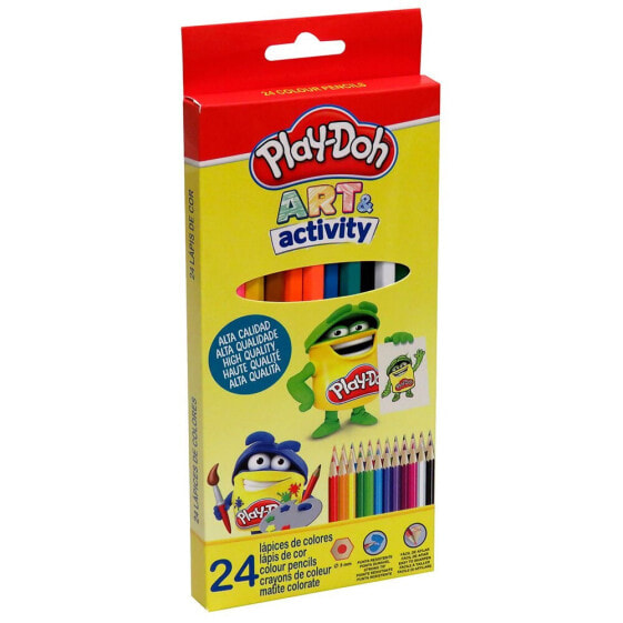 Цветные карандаши Play-Doh 24 шт.