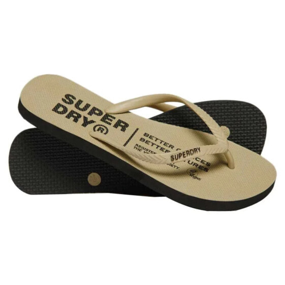 SUPERDRY Studios Vegan Flip Flops