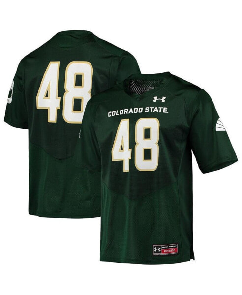 Men's #48 Green Colorado State Rams Replica Football Jersey