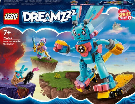 Конструктор пластиковый Lego DREAMZzz Izzie и ее кролик Bunchu 71453