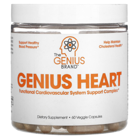 Genius Heart , 60 Veggie Capsules